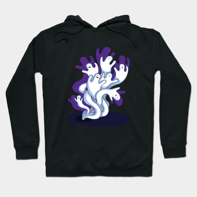 Spooky Silly Ghost Party - Halloween 2019 Hoodie by OfficialTeeDreams